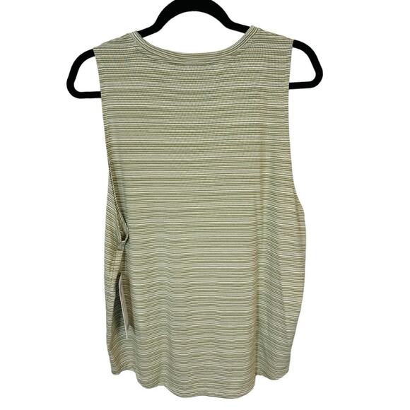 Athleta Cloudlight Striped Soft Muscle Tank Top Large NWT - Picture 11 of 13